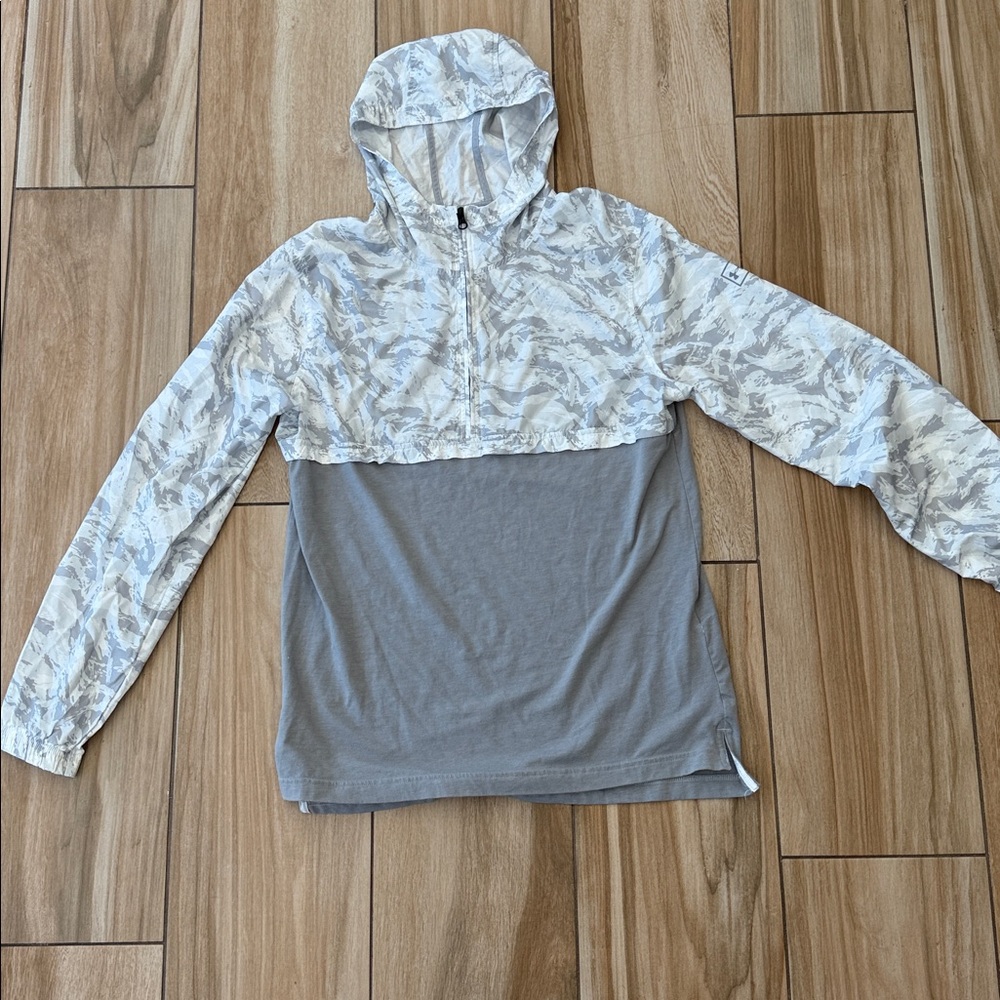 Under Armour Gray and White Men's Shirt